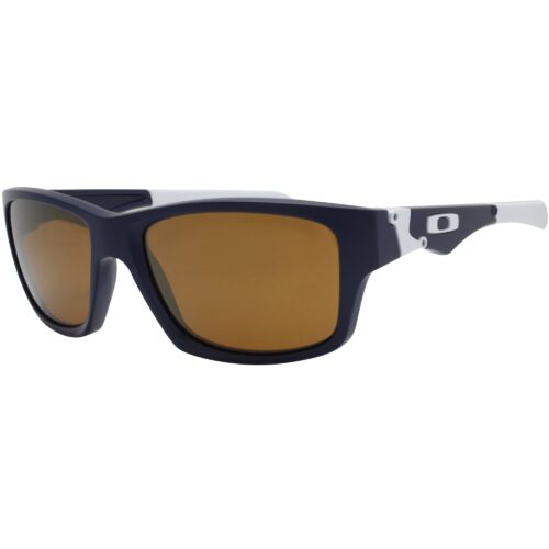 Oakley Custom Jupiter Squared Matte Blue White Gold Iridium Lens Mens Sunglasses - Image 2