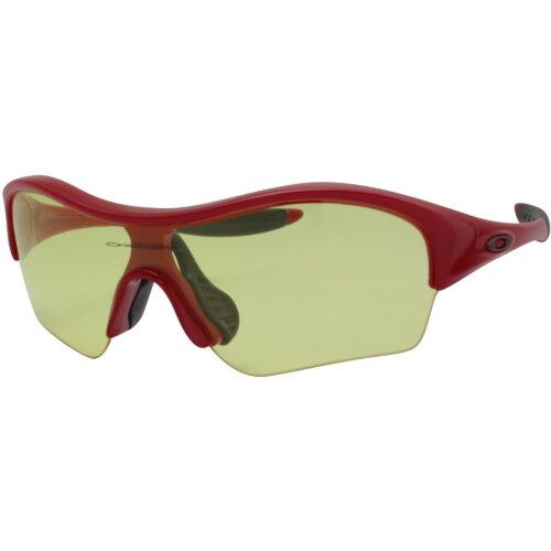 Ex Display Oakley Custom Enduring Edge Lipstick Red Yellow Sports Sunglasses - Image 2