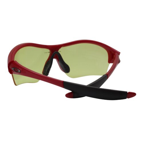 Ex Display Oakley Custom Enduring Edge Lipstick Red Yellow Sports Sunglasses - Image 5