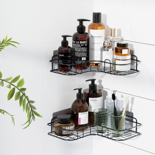 Cefito 2 Packs Bathroom Shelf Corner Storage Rack - Image 5