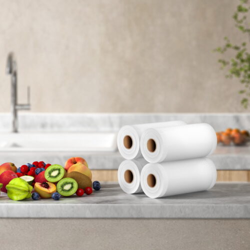 4 Rolls Food Vacuum Sealer Bags Storage Saver Heat Sealing Bag Pack 15CMX6M - Image 4