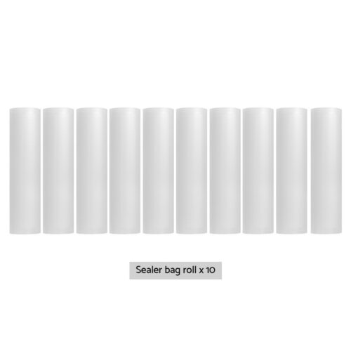 10 Rolls Food Vacuum Sealer Bags Storage Saver Heat Sealing Bag Pack 28CMX6M - Image 3