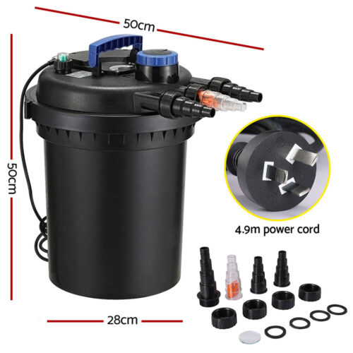 Giantz Aquarium Filter Fish Tank External Canister Water Pump 10000L/H - Image 2