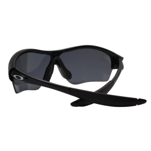 Oakley Custom Enduring Edge Polished Black Polarized Grey Lens Womens Sunglasses - Image 5