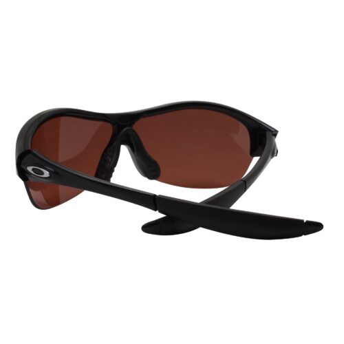 Oakley Custom Enduring Pace Polished Black Polarized VR28 Lens Womens Sunglasses - Image 5