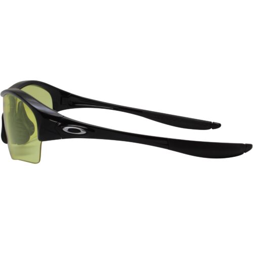Oakley Custom Enduring Edge Polished Black Yellow Lens Womens Sports Sunglasses - Image 3