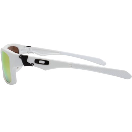 Oakley Custom Jupiter Squared Matte White Fire Iridium Lens Mens Rare Sunglasses - Image 3