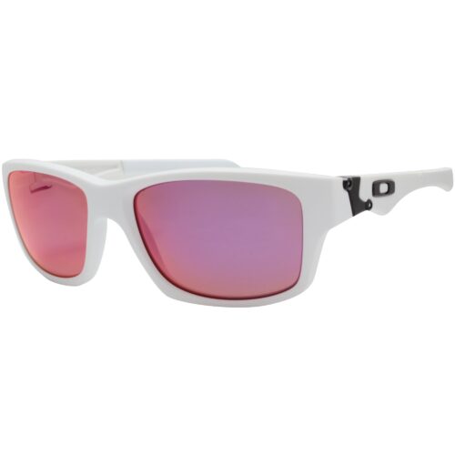 Oakley Custom Jupiter Squared Matte White Polarized OO Red Lens Mens Sunglasses - Image 2