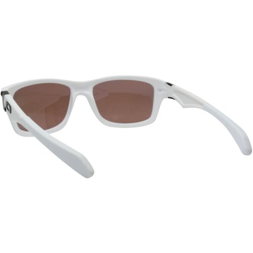 Oakley Custom Jupiter Squared Matte White Polarized OO Red Lens Mens Sunglasses - Image 4