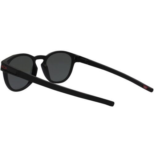 Oakley OO 9349-3953 Latch Black JPN Stars Frame Prizm Grey Lens Mens Sunglasses - Image 5