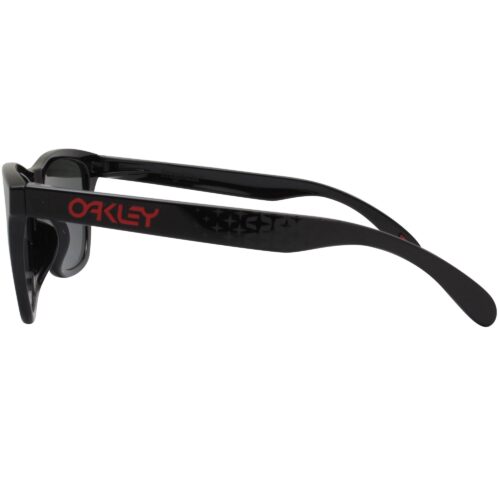 Ex Display Oakley OO 9245-B854 Frogskins Black JPN Stars Prizm Grey Sunglasses - Image 3
