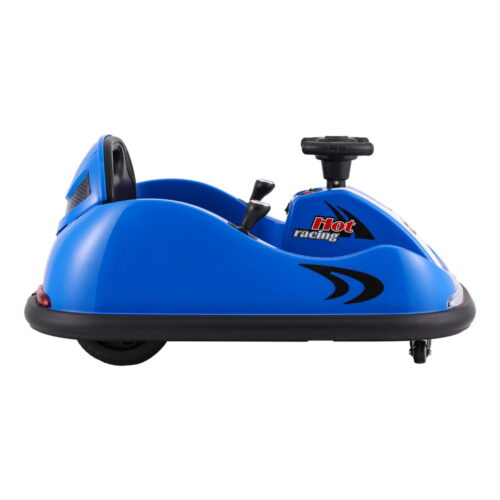Rigo Kids Ride On Car Bumper Kart 6V Electric Toys Cars Remote Control Blue - Image 4