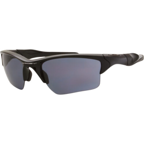 Oakley Custom Half Jacket 2.0 XL Polished Black Grey Lens Mens Sports Sunglasses - Image 2