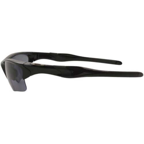 Oakley Custom Half Jacket 2.0 XL Polished Black Grey Lens Mens Sports Sunglasses - Image 3