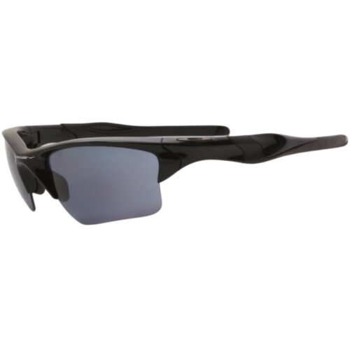 Oakley Custom Half Jacket 2.0 XL Polished Black Grey Lens Mens Sports Sunglasses