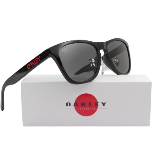 Ex Display Oakley OO 9245-B854 Frogskins Black JPN Stars Prizm Grey Sunglasses - Image 8