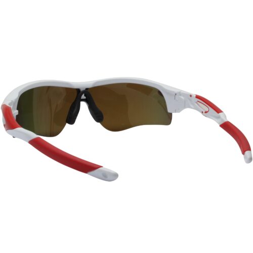 Oakley OO 9206-7538 Radarlock Path White Prizm Ruby Team China Sports Sunglasses - Image 4