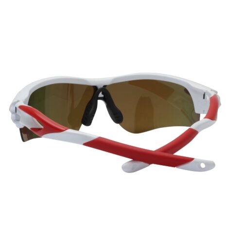 Oakley OO 9206-7538 Radarlock Path White Prizm Ruby Team China Sports Sunglasses - Image 5