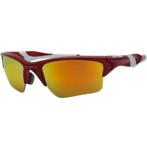 Oakley Custom Half Jacket 2.0 XL Team Red Fire Iridium Mens Sports Sunglasses - Image 2