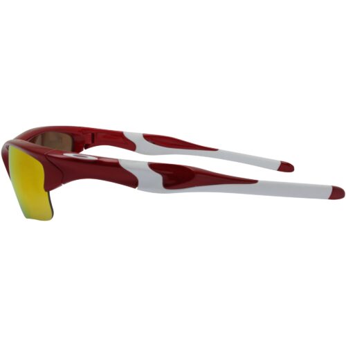 Oakley Custom Half Jacket 2.0 XL Team Red Fire Iridium Mens Sports Sunglasses - Image 3