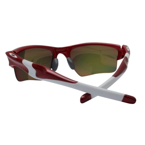 Oakley Custom Half Jacket 2.0 XL Team Red Fire Iridium Mens Sports Sunglasses - Image 5