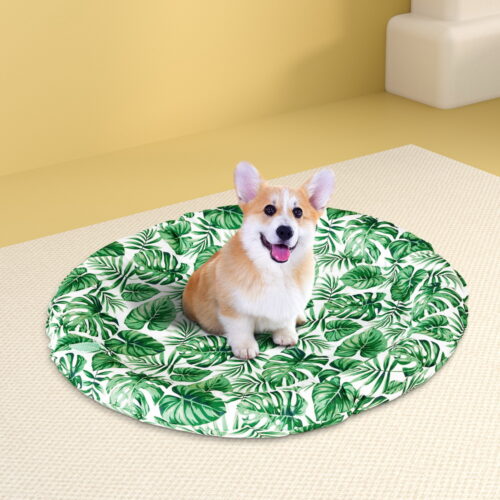 i.Pet Pet Cooling Mat Gel Dog Cat Self-cool Puppy Large Round Bed Summer Cushion - Image 7