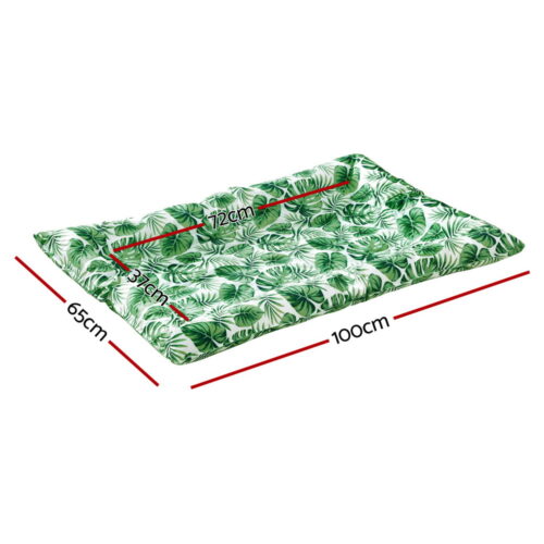 i.Pet Pet Cooling Mat Gel Dog Cat Self-cool Puppy Pad Large Bed Summer Green - Image 2