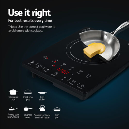 Devanti Electric Ceramic Cooktop 30cm - Image 6