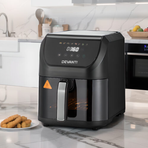 Devanti Air Fryer 5L W/ LCD Touch 1500W - Image 7