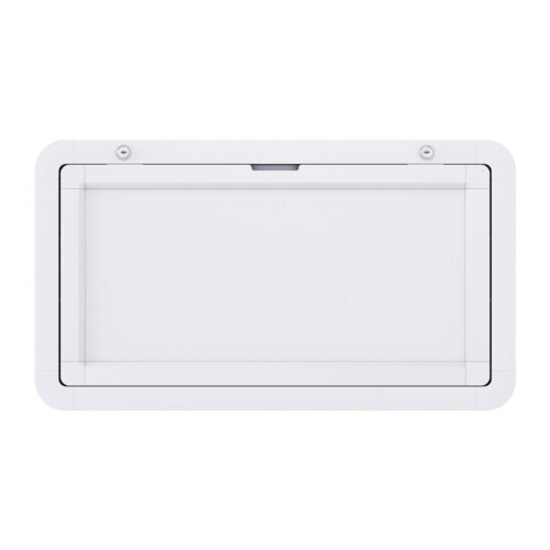 Weisshorn Caravan Table 800 x 450mm Folding Lockable White - Image 3