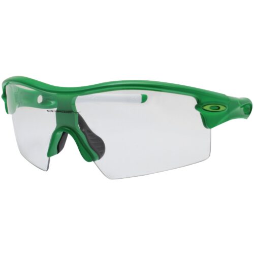 Oakley Custom Radar XL Blades Team Bright Green Clear Mens Sports Sunglasses - Image 2