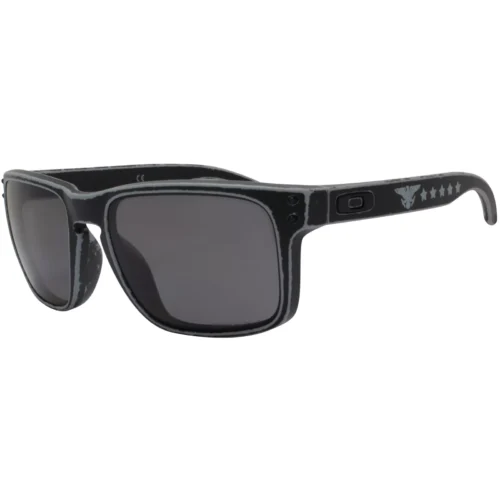 Oakley OO 9102-V955 Holbrook Distressed Black Prizm Polarized Mens Sunglasses