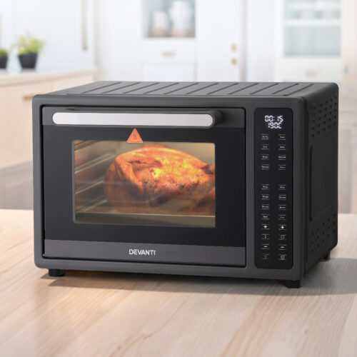 Devanti Air Fryer 32L W/ LCD Touch Oven 1700W - Image 7