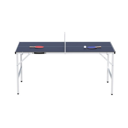 Everfit Table Tennis Ping Pong Table Portable Foldable Family Game Home Indoor - Image 3