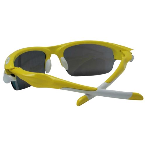 Oakley Custom Fast Jacket Lemon Peel Positive Red Lens Mens Sports Sunglasses - Image 5