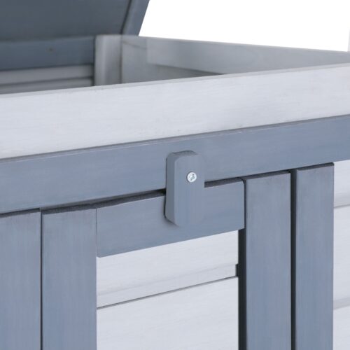 i.Pet Outdoor Cat House Rabbit Hutch Wooden Shelter Condo Small Enclosure Indoor Cat House Outdoor - Image 4