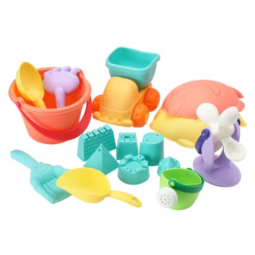 Keezi Kids Water Table Tool Kit Sand Truck Windmill Bucket Shovel Sandpit Toys - Image 3