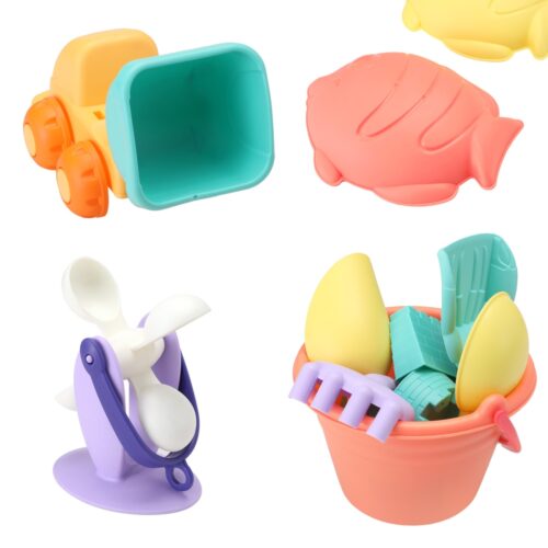 Keezi Kids Water Table Tool Kit Sand Truck Windmill Bucket Shovel Sandpit Toys - Image 4