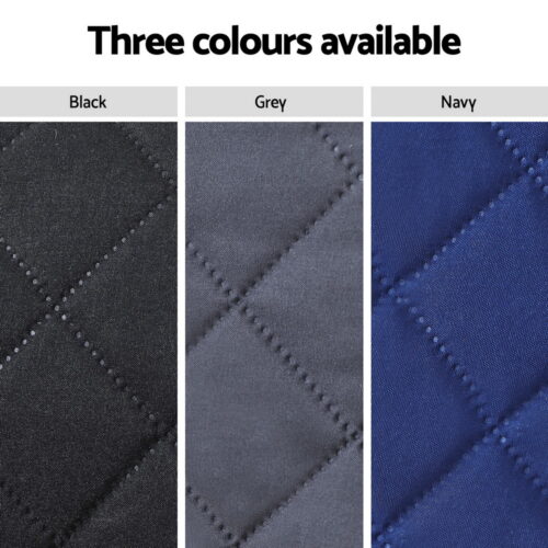 Artiss Recliner Chair Cover 100% Water Resistant Navy - Image 4