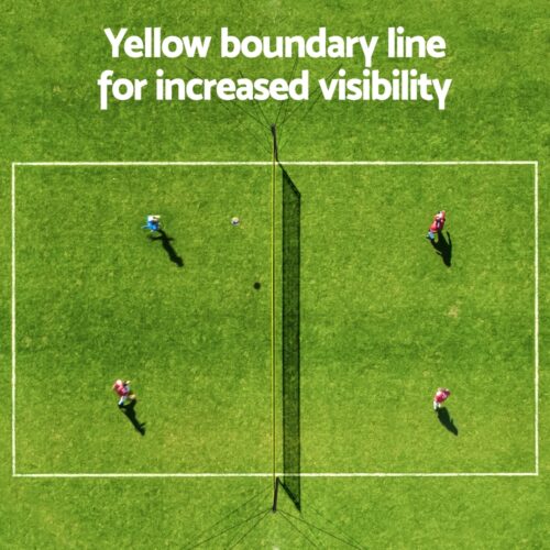 Everfit 9M Portable Volleyball Net Set with Ball Boundary Lines Badminton Tennis - Image 6