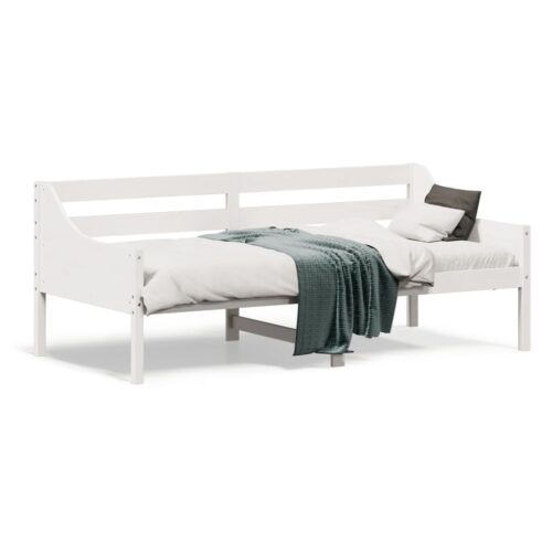 Day Bed White 90x190cm Solid Wood Pine
