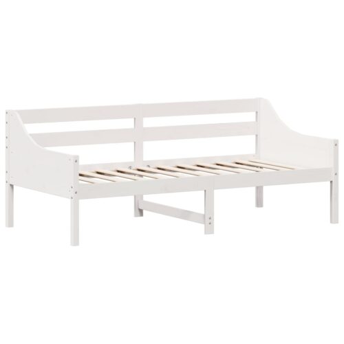 Day Bed White 90x190cm Solid Wood Pine - Image 2
