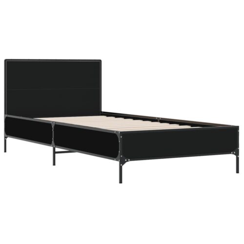 Bed Frame Black 90x190cm - Image 2