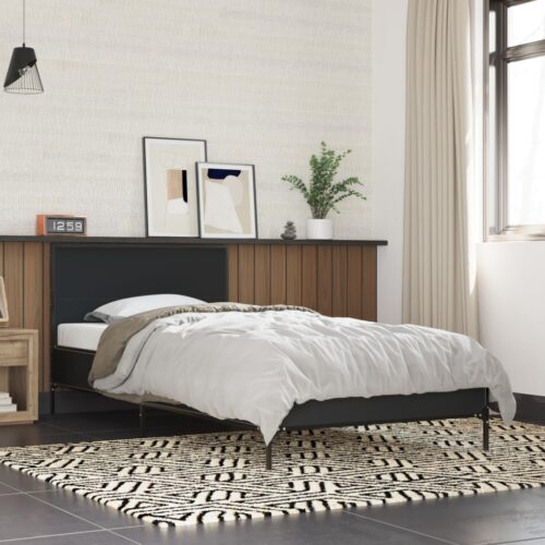 Bed Frame Black 90x190cm - Image 3