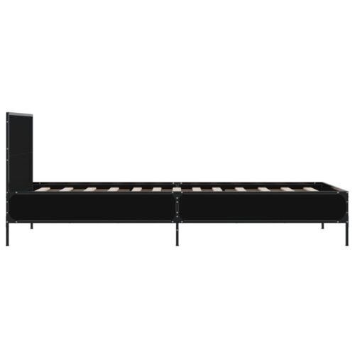Bed Frame Black 90x190cm - Image 5