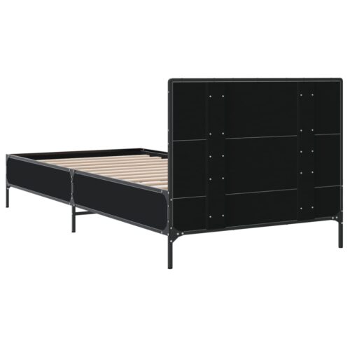 Bed Frame Black 90x190cm - Image 6