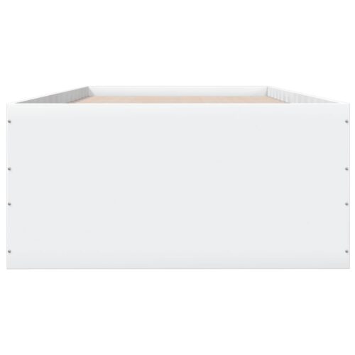 Bed Frame White 90x190cm - Image 4