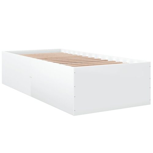 Bed Frame White 90x190cm - Image 6