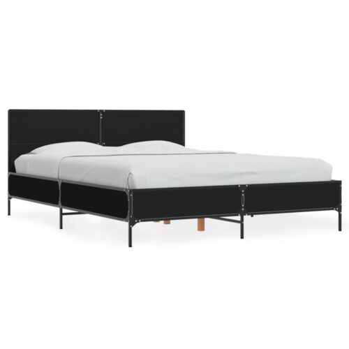 Bed Frame Black 135x190cm