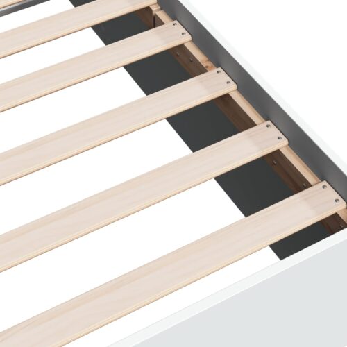 Bed Frame White 150x200cm - Image 7